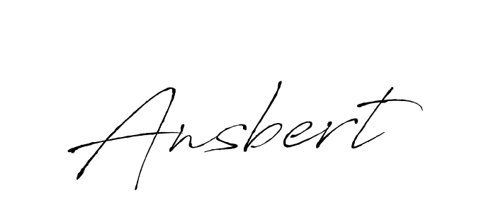 How to make Ansbert name signature. Use Antro_Vectra style for creating short signs online. This is the latest handwritten sign. Ansbert signature style 6 images and pictures png