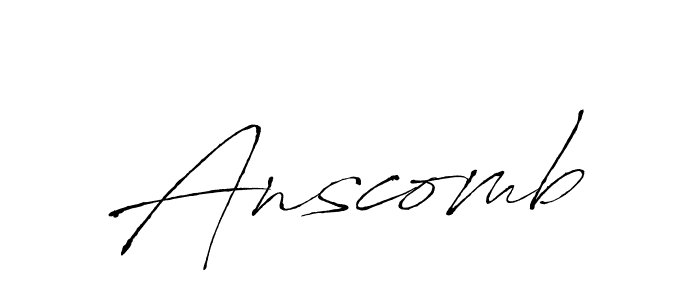 Also we have Anscomb name is the best signature style. Create professional handwritten signature collection using Antro_Vectra autograph style. Anscomb signature style 6 images and pictures png