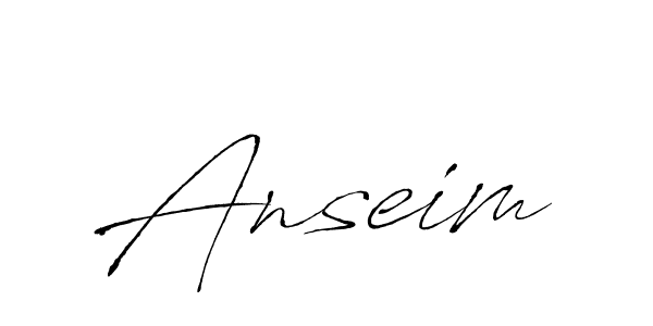 Anseim stylish signature style. Best Handwritten Sign (Antro_Vectra) for my name. Handwritten Signature Collection Ideas for my name Anseim. Anseim signature style 6 images and pictures png