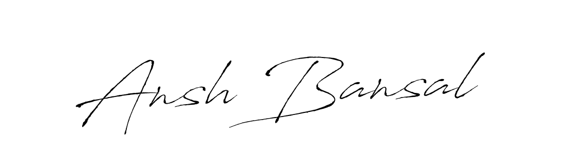 Antro_Vectra is a professional signature style that is perfect for those who want to add a touch of class to their signature. It is also a great choice for those who want to make their signature more unique. Get Ansh Bansal name to fancy signature for free. Ansh Bansal signature style 6 images and pictures png