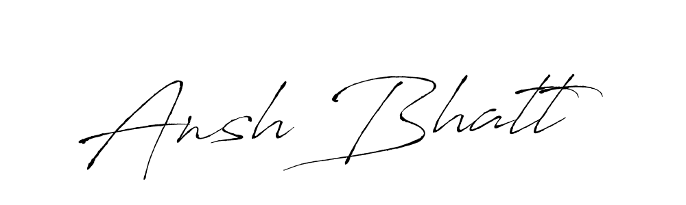 Similarly Antro_Vectra is the best handwritten signature design. Signature creator online .You can use it as an online autograph creator for name Ansh Bhatt. Ansh Bhatt signature style 6 images and pictures png