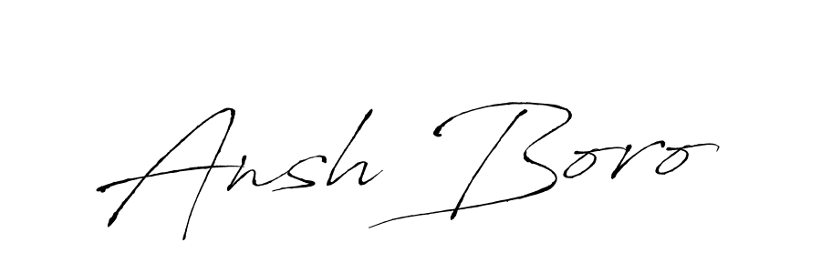 How to Draw Ansh Boro signature style? Antro_Vectra is a latest design signature styles for name Ansh Boro. Ansh Boro signature style 6 images and pictures png