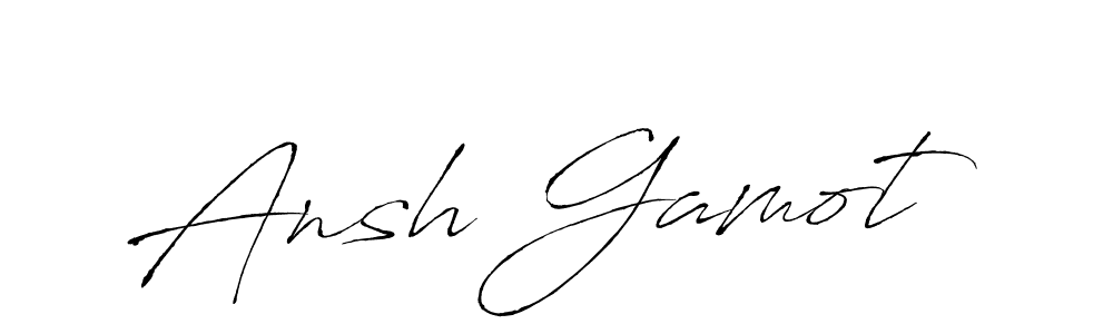 How to Draw Ansh Gamot signature style? Antro_Vectra is a latest design signature styles for name Ansh Gamot. Ansh Gamot signature style 6 images and pictures png