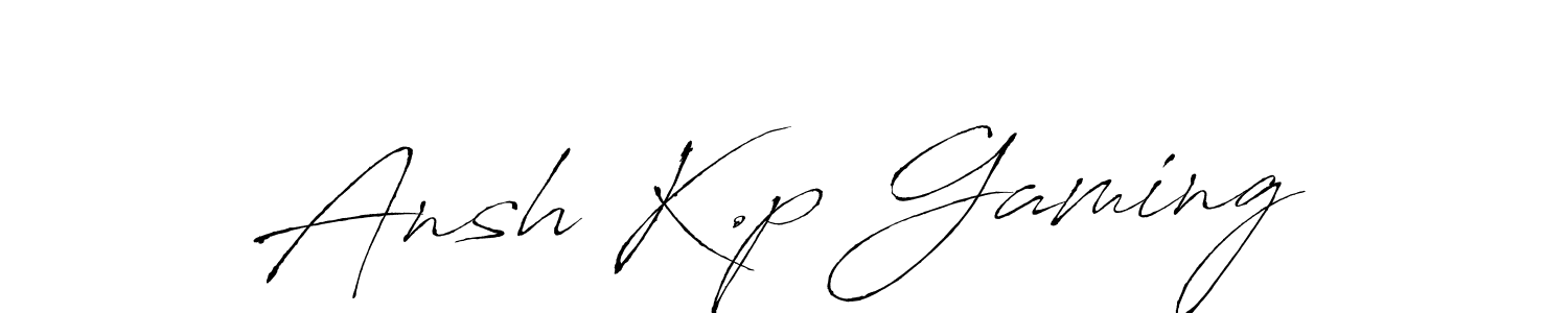 How to Draw Ansh K.p Gaming signature style? Antro_Vectra is a latest design signature styles for name Ansh K.p Gaming. Ansh K.p Gaming signature style 6 images and pictures png