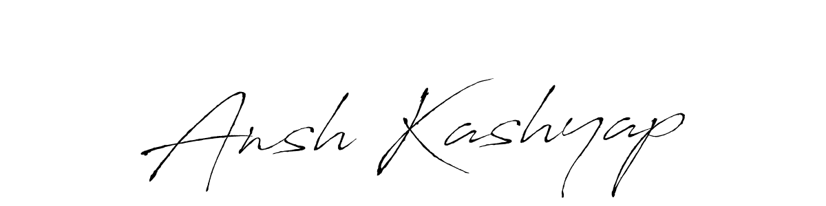 The best way (Antro_Vectra) to make a short signature is to pick only two or three words in your name. The name Ansh Kashyap include a total of six letters. For converting this name. Ansh Kashyap signature style 6 images and pictures png