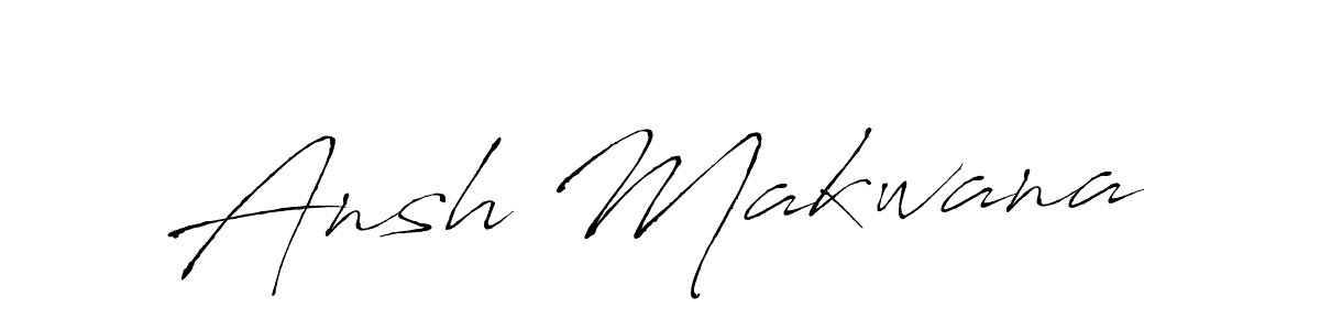 Similarly Antro_Vectra is the best handwritten signature design. Signature creator online .You can use it as an online autograph creator for name Ansh Makwana. Ansh Makwana signature style 6 images and pictures png