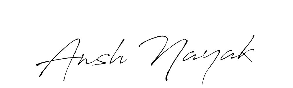 Make a beautiful signature design for name Ansh Nayak. Use this online signature maker to create a handwritten signature for free. Ansh Nayak signature style 6 images and pictures png