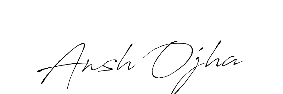 Make a short Ansh Ojha signature style. Manage your documents anywhere anytime using Antro_Vectra. Create and add eSignatures, submit forms, share and send files easily. Ansh Ojha signature style 6 images and pictures png