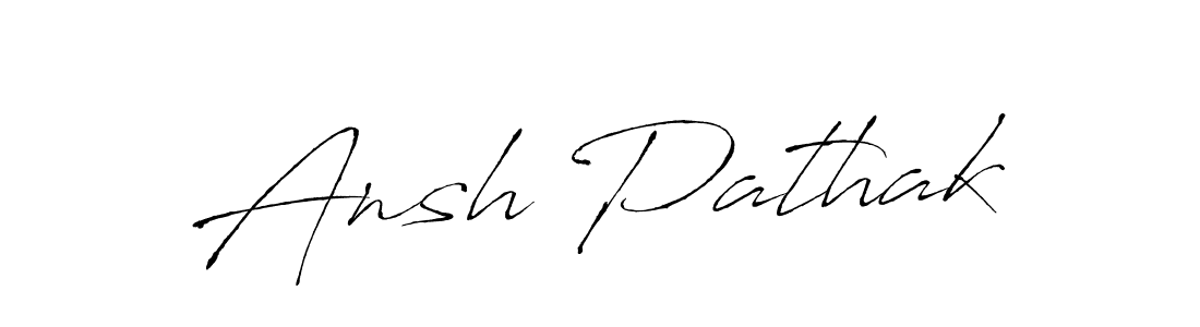 It looks lik you need a new signature style for name Ansh Pathak. Design unique handwritten (Antro_Vectra) signature with our free signature maker in just a few clicks. Ansh Pathak signature style 6 images and pictures png