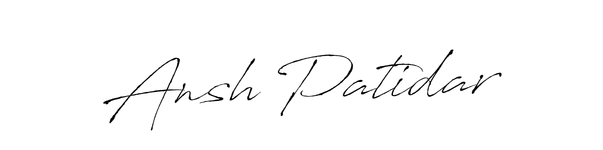You can use this online signature creator to create a handwritten signature for the name Ansh Patidar. This is the best online autograph maker. Ansh Patidar signature style 6 images and pictures png