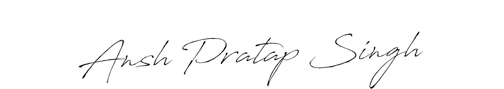 How to make Ansh Pratap Singh signature? Antro_Vectra is a professional autograph style. Create handwritten signature for Ansh Pratap Singh name. Ansh Pratap Singh signature style 6 images and pictures png