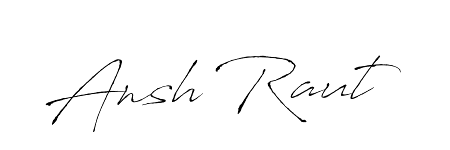 This is the best signature style for the Ansh Raut name. Also you like these signature font (Antro_Vectra). Mix name signature. Ansh Raut signature style 6 images and pictures png