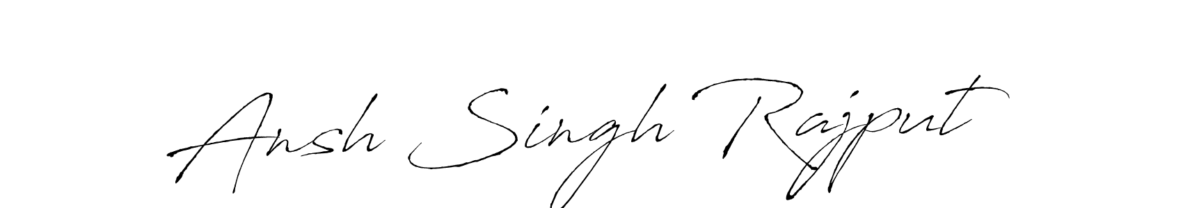 Also we have Ansh Singh Rajput name is the best signature style. Create professional handwritten signature collection using Antro_Vectra autograph style. Ansh Singh Rajput signature style 6 images and pictures png