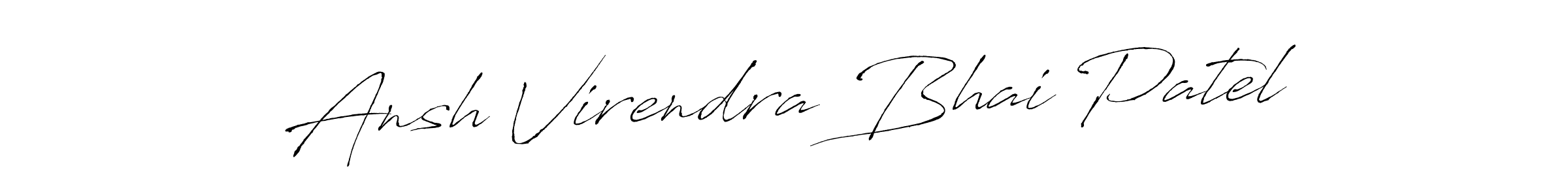 You should practise on your own different ways (Antro_Vectra) to write your name (Ansh Virendra Bhai Patel) in signature. don't let someone else do it for you. Ansh Virendra Bhai Patel signature style 6 images and pictures png