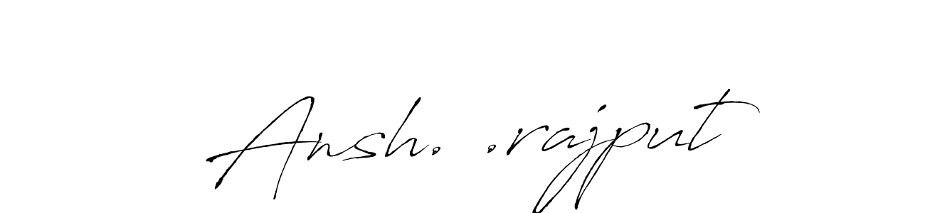Best and Professional Signature Style for Ansh. .rajput. Antro_Vectra Best Signature Style Collection. Ansh. .rajput signature style 6 images and pictures png