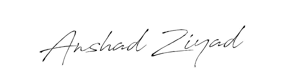 Once you've used our free online signature maker to create your best signature Antro_Vectra style, it's time to enjoy all of the benefits that Anshad Ziyad name signing documents. Anshad Ziyad signature style 6 images and pictures png