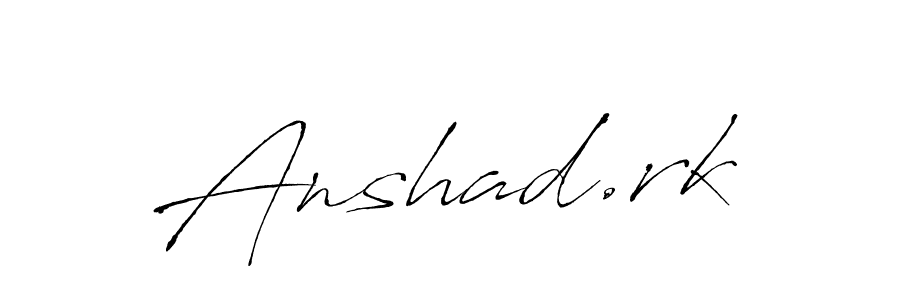 if you are searching for the best signature style for your name Anshad.rk. so please give up your signature search. here we have designed multiple signature styles  using Antro_Vectra. Anshad.rk signature style 6 images and pictures png