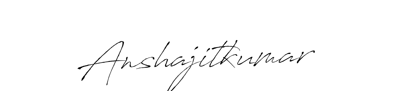 Once you've used our free online signature maker to create your best signature Antro_Vectra style, it's time to enjoy all of the benefits that Anshajitkumar name signing documents. Anshajitkumar signature style 6 images and pictures png