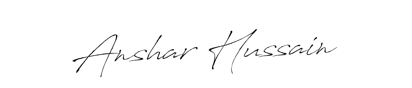 Use a signature maker to create a handwritten signature online. With this signature software, you can design (Antro_Vectra) your own signature for name Anshar Hussain. Anshar Hussain signature style 6 images and pictures png