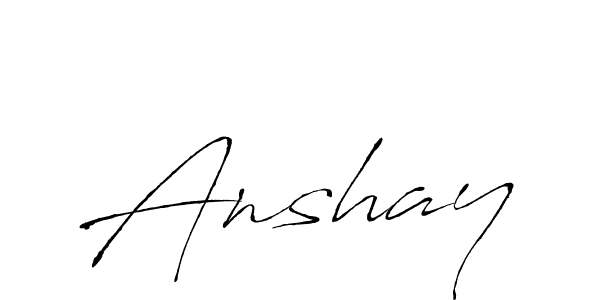 Make a beautiful signature design for name Anshay. Use this online signature maker to create a handwritten signature for free. Anshay signature style 6 images and pictures png