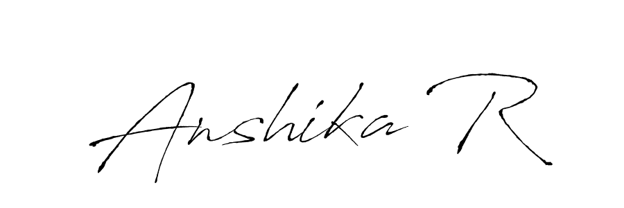 How to Draw Anshika R signature style? Antro_Vectra is a latest design signature styles for name Anshika R. Anshika R signature style 6 images and pictures png