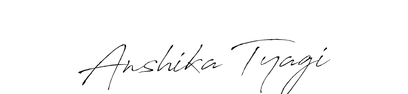 Here are the top 10 professional signature styles for the name Anshika Tyagi. These are the best autograph styles you can use for your name. Anshika Tyagi signature style 6 images and pictures png