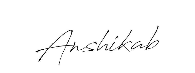 Similarly Antro_Vectra is the best handwritten signature design. Signature creator online .You can use it as an online autograph creator for name Anshikab. Anshikab signature style 6 images and pictures png