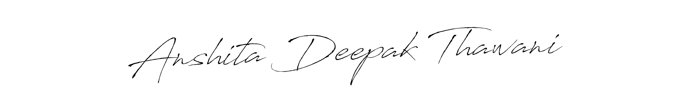 See photos of Anshita Deepak Thawani official signature by Spectra . Check more albums & portfolios. Read reviews & check more about Antro_Vectra font. Anshita Deepak Thawani signature style 6 images and pictures png