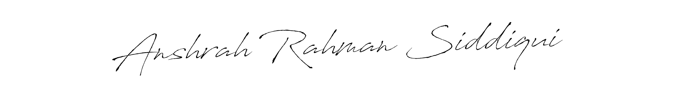 Also You can easily find your signature by using the search form. We will create Anshrah Rahman Siddiqui name handwritten signature images for you free of cost using Antro_Vectra sign style. Anshrah Rahman Siddiqui signature style 6 images and pictures png
