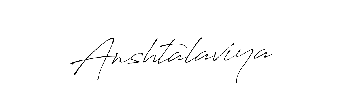 Also You can easily find your signature by using the search form. We will create Anshtalaviya name handwritten signature images for you free of cost using Antro_Vectra sign style. Anshtalaviya signature style 6 images and pictures png