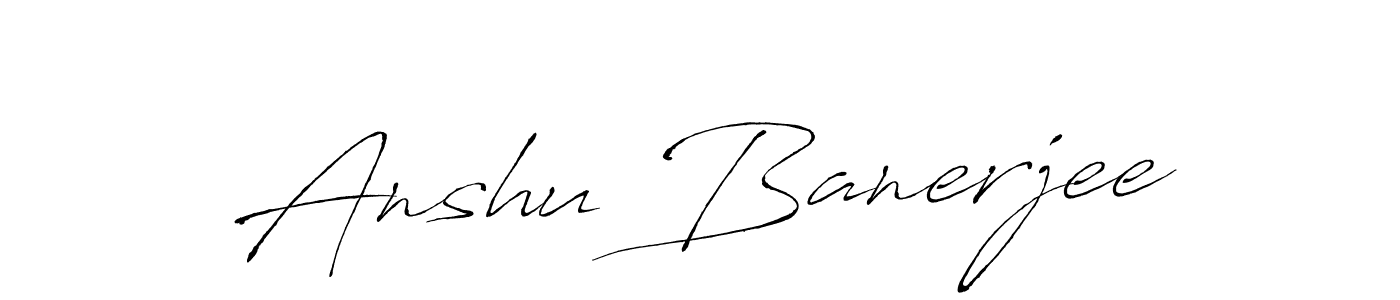 See photos of Anshu Banerjee official signature by Spectra . Check more albums & portfolios. Read reviews & check more about Antro_Vectra font. Anshu Banerjee signature style 6 images and pictures png