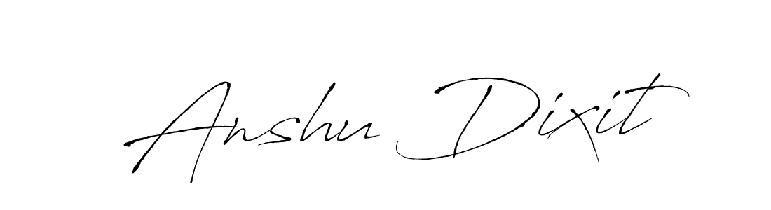 It looks lik you need a new signature style for name Anshu Dixit. Design unique handwritten (Antro_Vectra) signature with our free signature maker in just a few clicks. Anshu Dixit signature style 6 images and pictures png