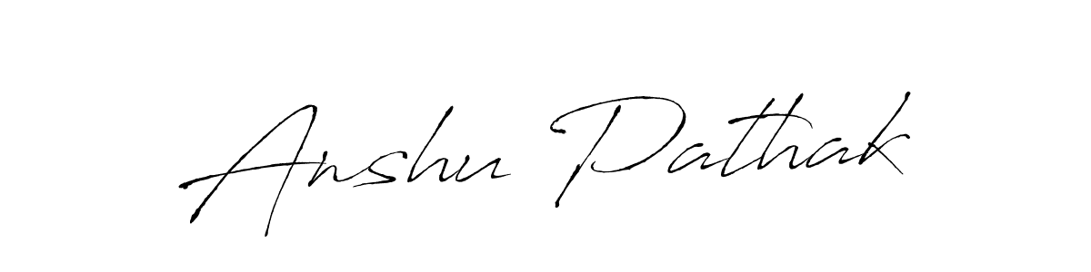 Similarly Antro_Vectra is the best handwritten signature design. Signature creator online .You can use it as an online autograph creator for name Anshu Pathak. Anshu Pathak signature style 6 images and pictures png