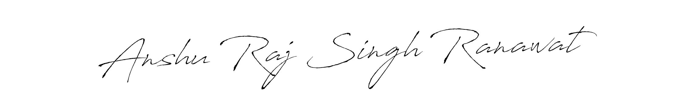 It looks lik you need a new signature style for name Anshu Raj Singh Ranawat. Design unique handwritten (Antro_Vectra) signature with our free signature maker in just a few clicks. Anshu Raj Singh Ranawat signature style 6 images and pictures png