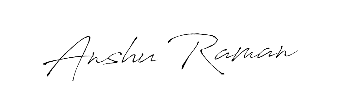 How to Draw Anshu Raman signature style? Antro_Vectra is a latest design signature styles for name Anshu Raman. Anshu Raman signature style 6 images and pictures png