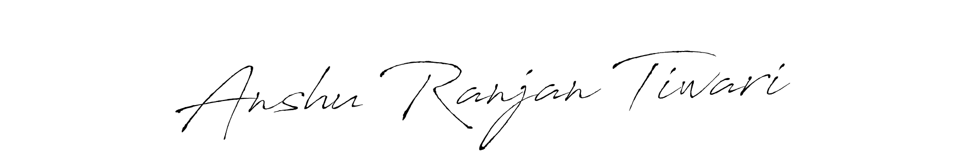 Make a short Anshu Ranjan Tiwari signature style. Manage your documents anywhere anytime using Antro_Vectra. Create and add eSignatures, submit forms, share and send files easily. Anshu Ranjan Tiwari signature style 6 images and pictures png