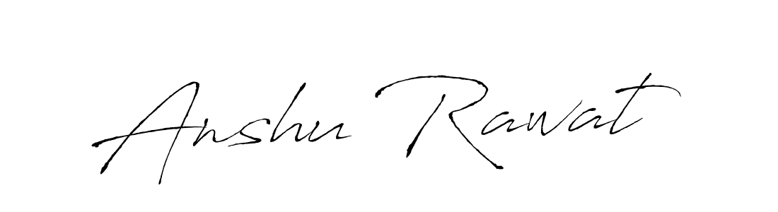 Similarly Antro_Vectra is the best handwritten signature design. Signature creator online .You can use it as an online autograph creator for name Anshu Rawat. Anshu Rawat signature style 6 images and pictures png