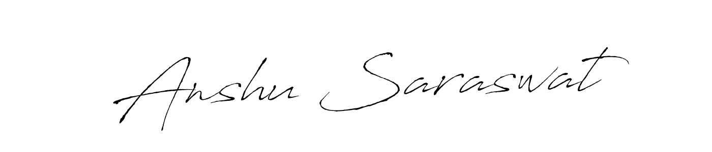 It looks lik you need a new signature style for name Anshu Saraswat. Design unique handwritten (Antro_Vectra) signature with our free signature maker in just a few clicks. Anshu Saraswat signature style 6 images and pictures png