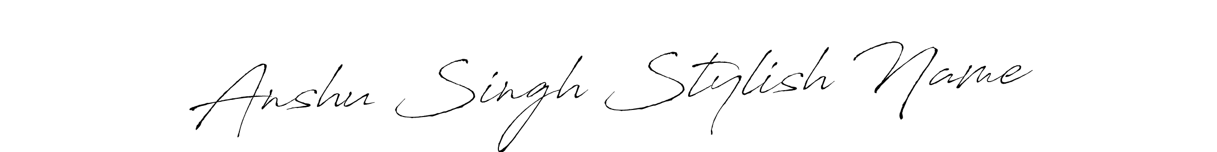 Similarly Antro_Vectra is the best handwritten signature design. Signature creator online .You can use it as an online autograph creator for name Anshu Singh Stylish Name. Anshu Singh Stylish Name signature style 6 images and pictures png