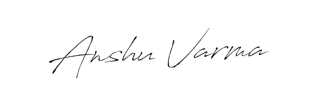 Similarly Antro_Vectra is the best handwritten signature design. Signature creator online .You can use it as an online autograph creator for name Anshu Varma. Anshu Varma signature style 6 images and pictures png