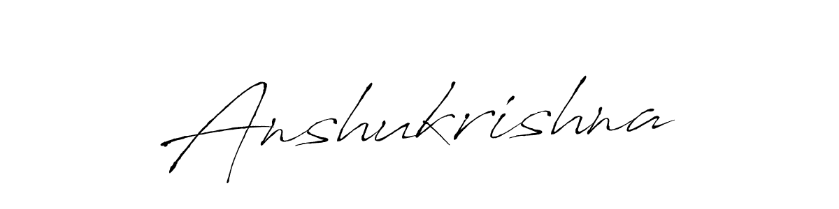 Once you've used our free online signature maker to create your best signature Antro_Vectra style, it's time to enjoy all of the benefits that Anshukrishna name signing documents. Anshukrishna signature style 6 images and pictures png