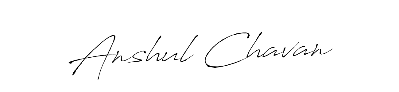 Also You can easily find your signature by using the search form. We will create Anshul Chavan name handwritten signature images for you free of cost using Antro_Vectra sign style. Anshul Chavan signature style 6 images and pictures png