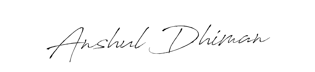 Best and Professional Signature Style for Anshul Dhiman. Antro_Vectra Best Signature Style Collection. Anshul Dhiman signature style 6 images and pictures png