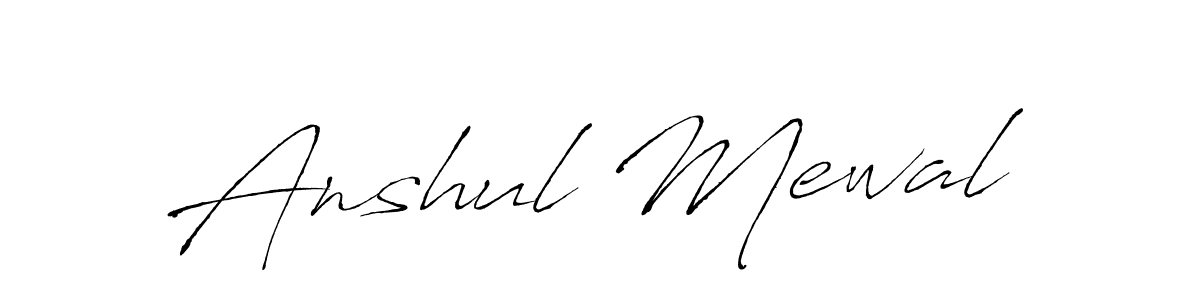 Similarly Antro_Vectra is the best handwritten signature design. Signature creator online .You can use it as an online autograph creator for name Anshul Mewal. Anshul Mewal signature style 6 images and pictures png