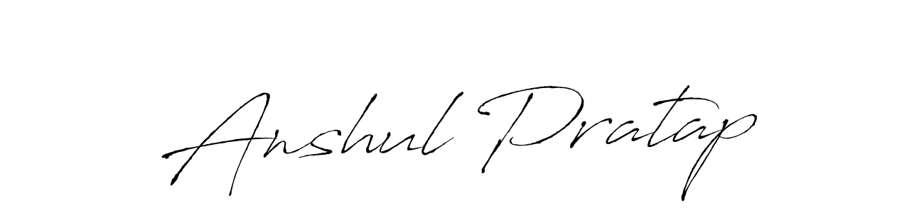 How to make Anshul Pratap signature? Antro_Vectra is a professional autograph style. Create handwritten signature for Anshul Pratap name. Anshul Pratap signature style 6 images and pictures png