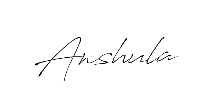 The best way (Antro_Vectra) to make a short signature is to pick only two or three words in your name. The name Anshula include a total of six letters. For converting this name. Anshula signature style 6 images and pictures png