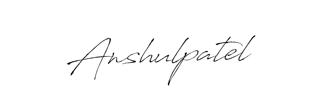if you are searching for the best signature style for your name Anshulpatel. so please give up your signature search. here we have designed multiple signature styles  using Antro_Vectra. Anshulpatel signature style 6 images and pictures png