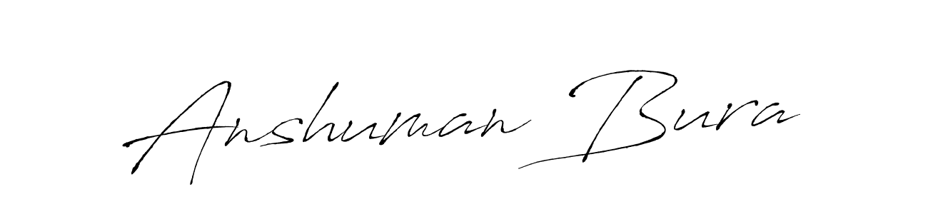 How to make Anshuman Bura signature? Antro_Vectra is a professional autograph style. Create handwritten signature for Anshuman Bura name. Anshuman Bura signature style 6 images and pictures png