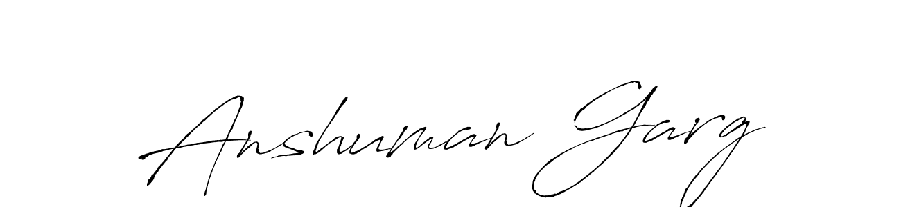Also we have Anshuman Garg name is the best signature style. Create professional handwritten signature collection using Antro_Vectra autograph style. Anshuman Garg signature style 6 images and pictures png