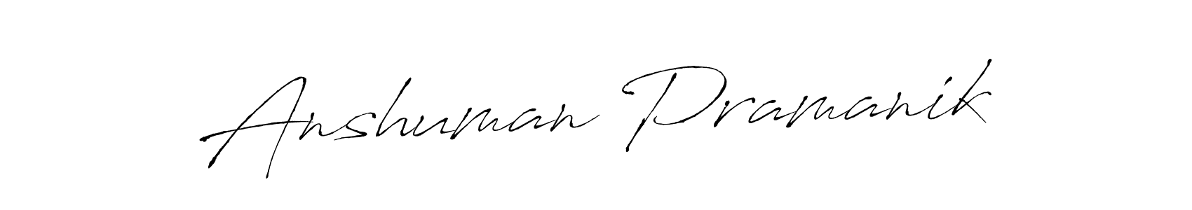 if you are searching for the best signature style for your name Anshuman Pramanik. so please give up your signature search. here we have designed multiple signature styles  using Antro_Vectra. Anshuman Pramanik signature style 6 images and pictures png